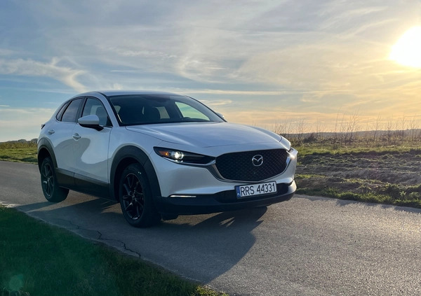 Mazda CX-30 cena 89900 przebieg: 48500, rok produkcji 2020 z Jastarnia małe 79